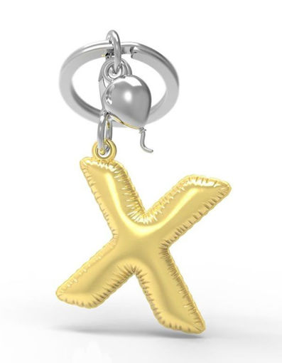 Picture of PARTY BALLOON KEYRING - X